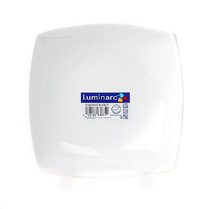 Тарелка Luminarc QUADRATO WHITE /200 мм/суповая (H3659)