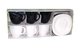 Сервиз Luminarc CARINE Blanc&Noir /220X6 д/чая (D2371)