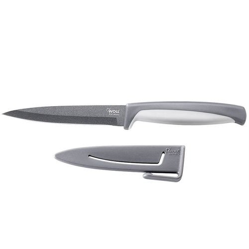Нож универсальный 11см с защитным чехлом WOLL (WM011)