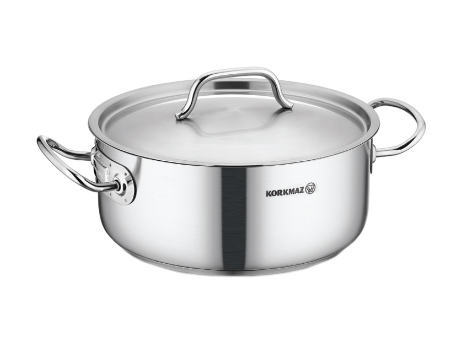 Кастрюля KORKMAZ GASTRO низкая 36 см 17 л (A2742)