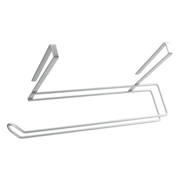 Держатель Metaltex Easy-Roll кухонных бумажных полотенец серый металлик покрытие Polytherm (364935)
