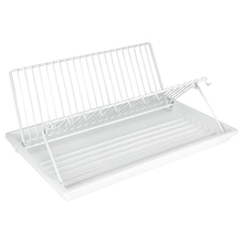 Сушилка METALTEX PRATICO 42х29 см для посуды белое пластиковое покрытие (321740)